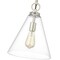 Z-Lite Harper 1 Light Pendant, Brushed Nickel & Clear 3034P11-BN - alternate 6